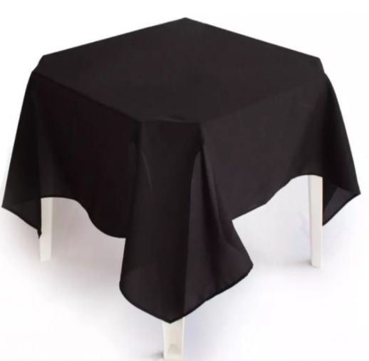 Forro Quadrado 1,50 X 1,50 Preto - Boutique festa locações 