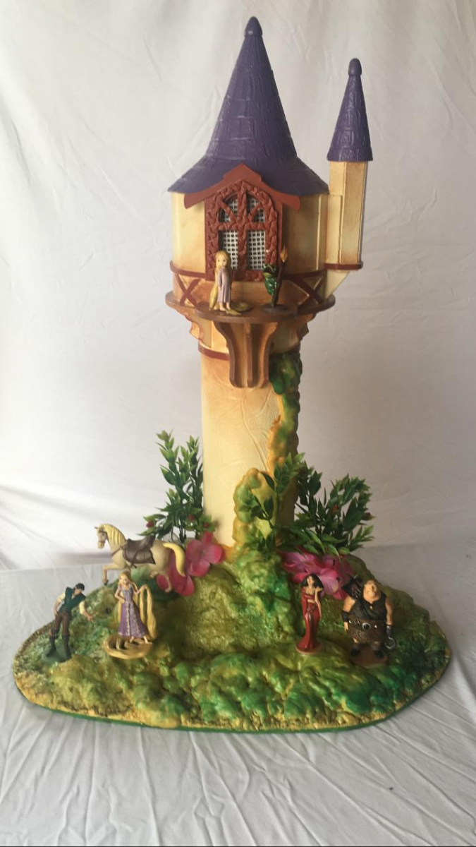 Castelo Enrolados / Rapunzel - Boutique festa locações 
