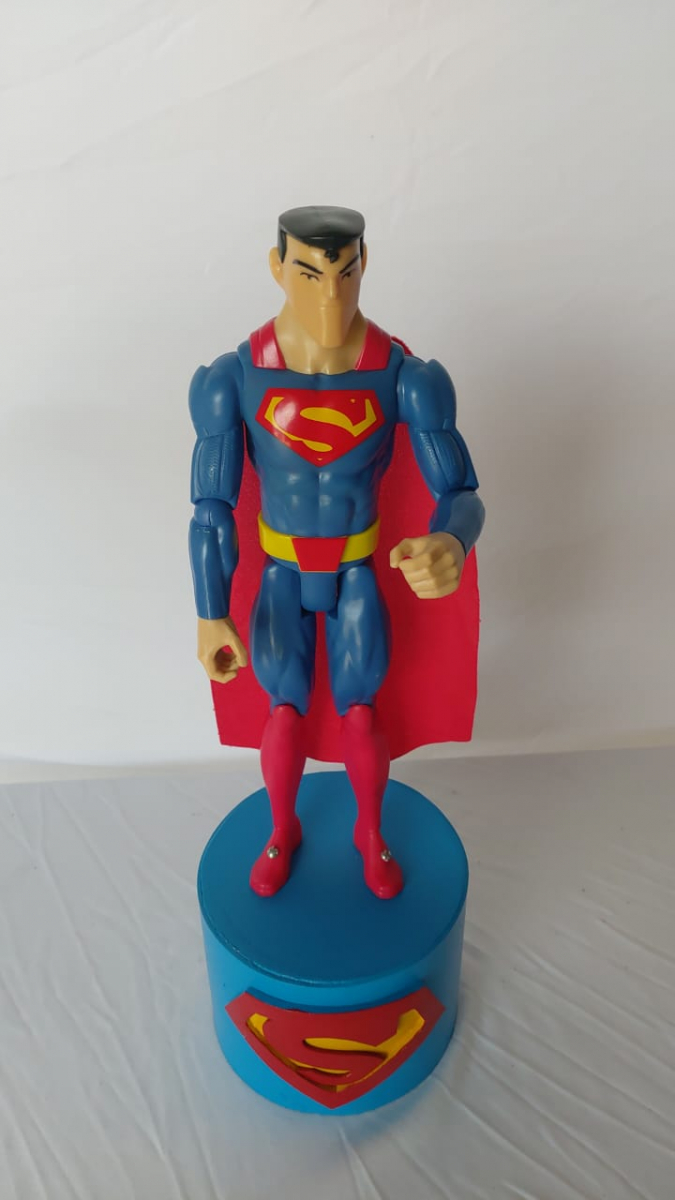 Super Homem Boneco Liga da Justiça - Boutique festa locações 