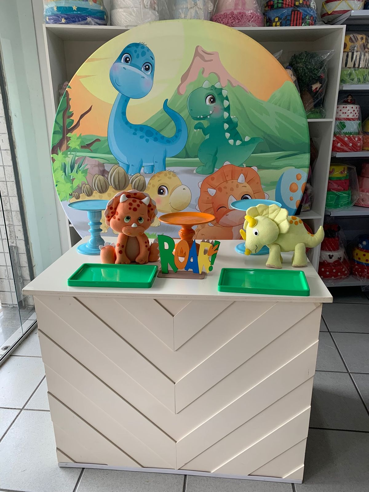 Dinossauro Baby - Boutique festa locações 