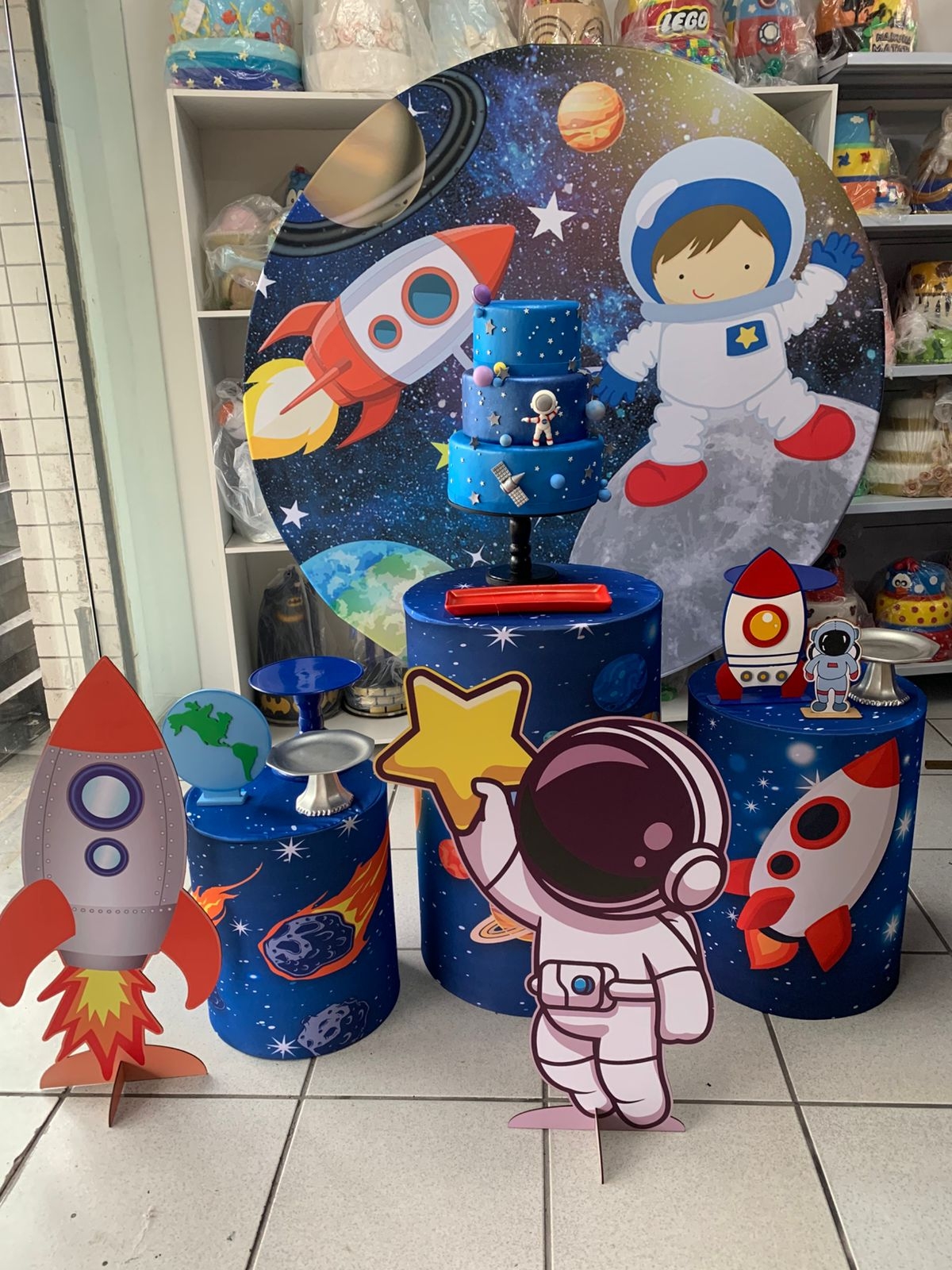Astronauta - Boutique festa locações 