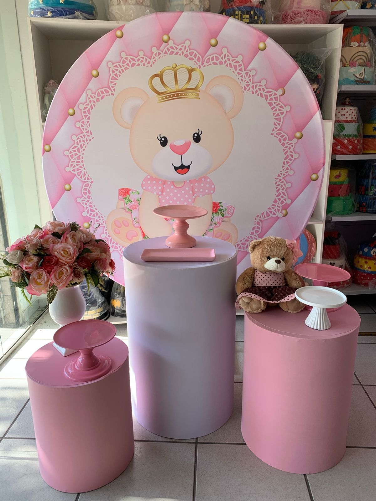 Chá de Bebê - Boutique festa locações 
