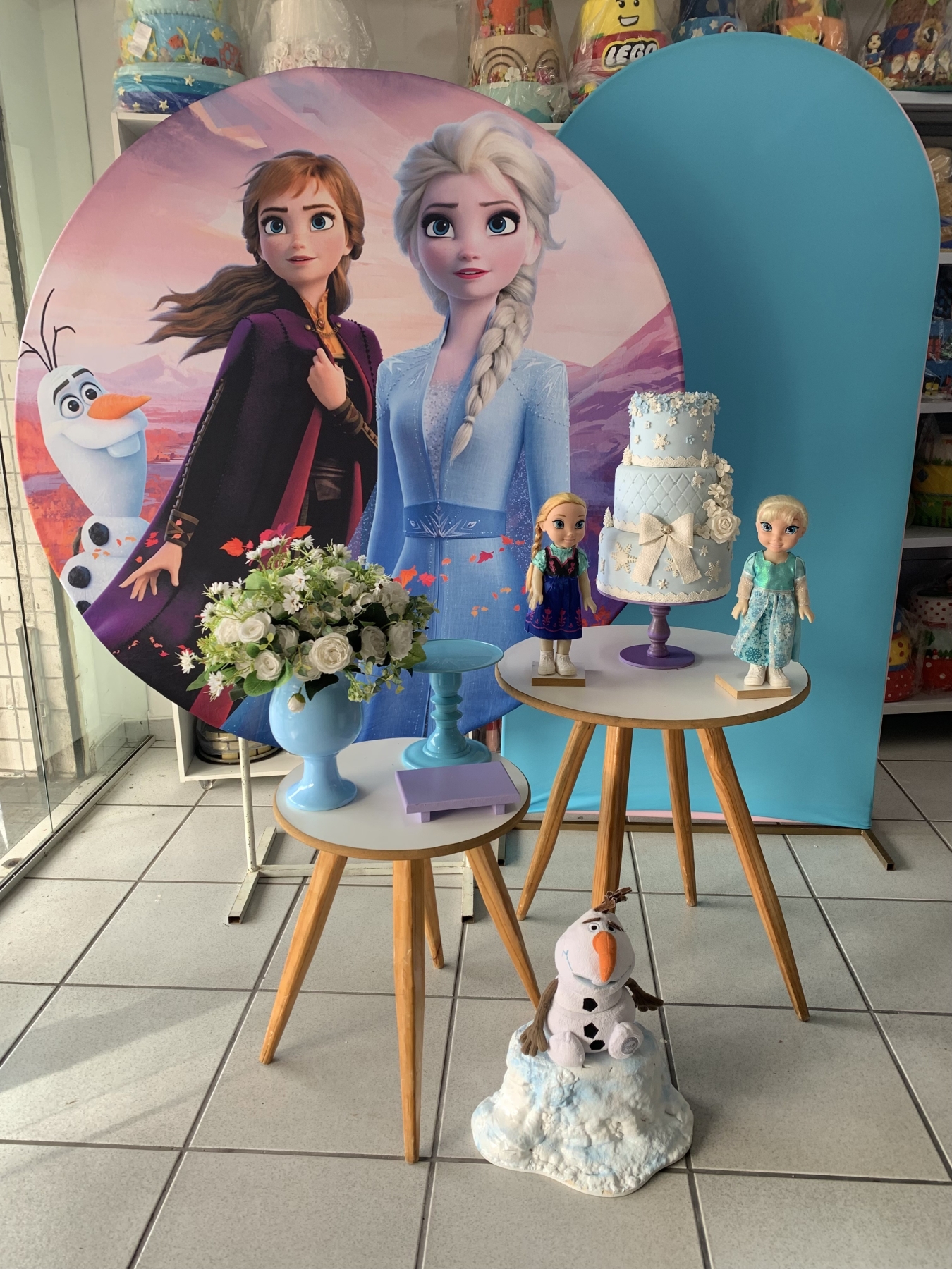 Frozen - Boutique festa locações 