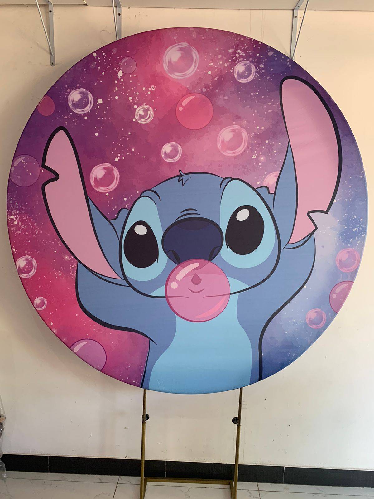 Capa Painel Stitch 1,50M - Boutique festa locações 