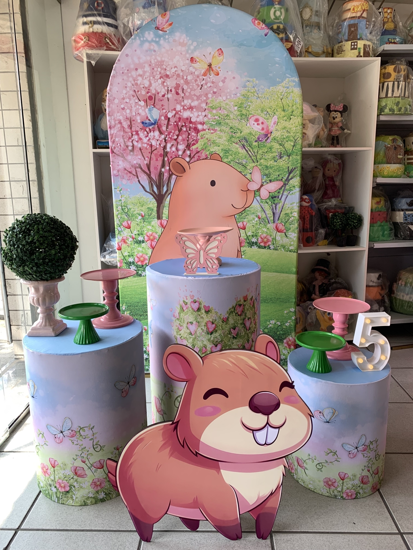 Capivara - Boutique festa locações 