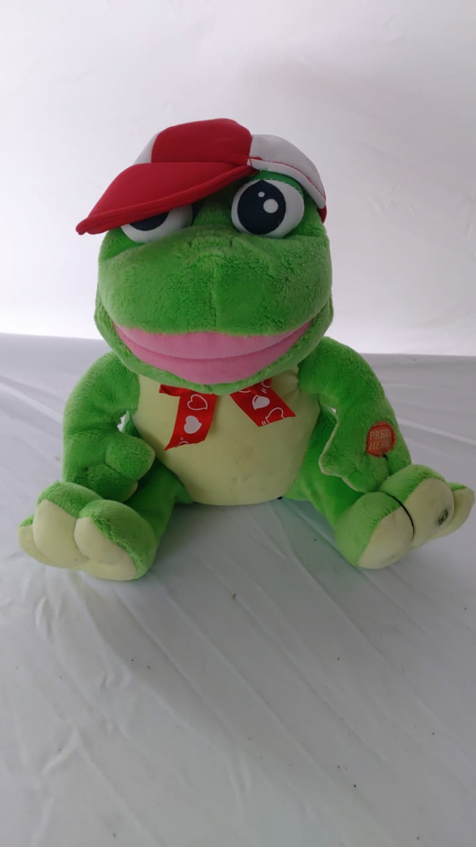 Sapo Com Boné - Boutique festa locações 