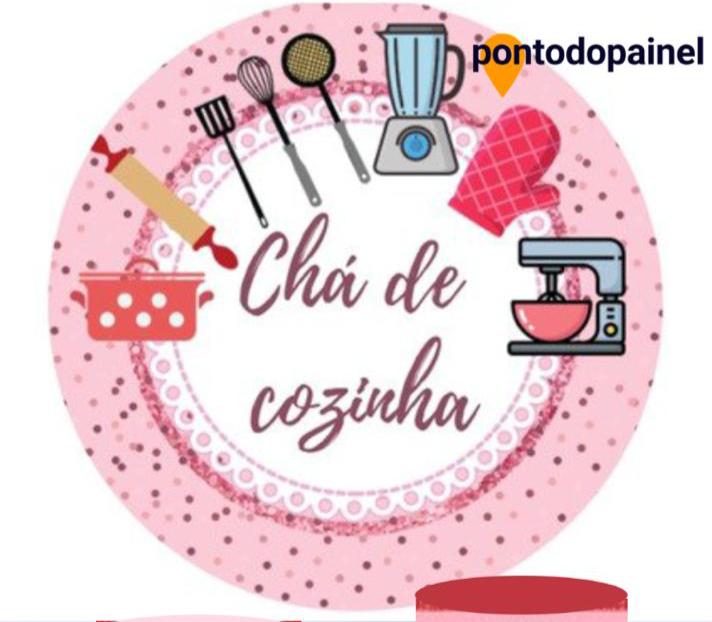 Capa Painel  Chá de Cozinha 1,50M - Boutique festa locações 