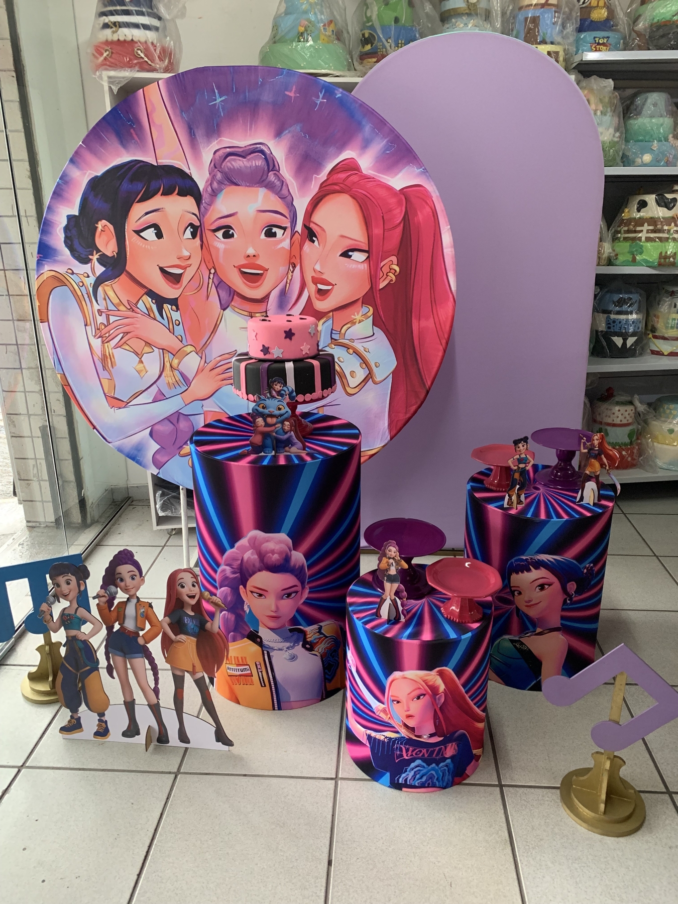 Guerreiras Do Kpop - Boutique festa locações 