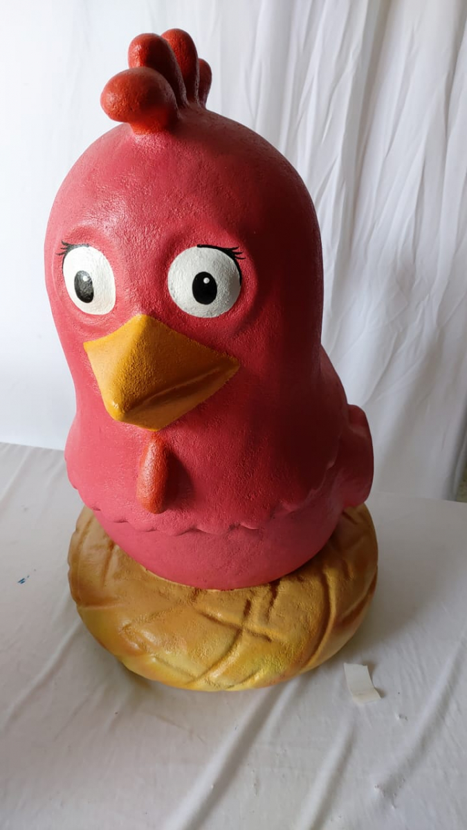 Pintinho  Galinha Pintadinha  Fibra - Boutique festa locações 