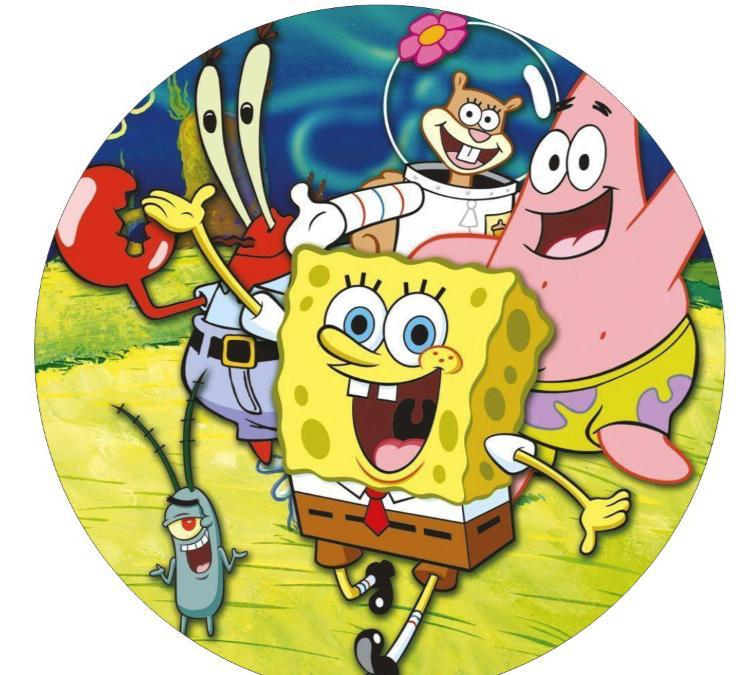 Capa Painel Bob Esponja 1,50M - Boutique festa locações 