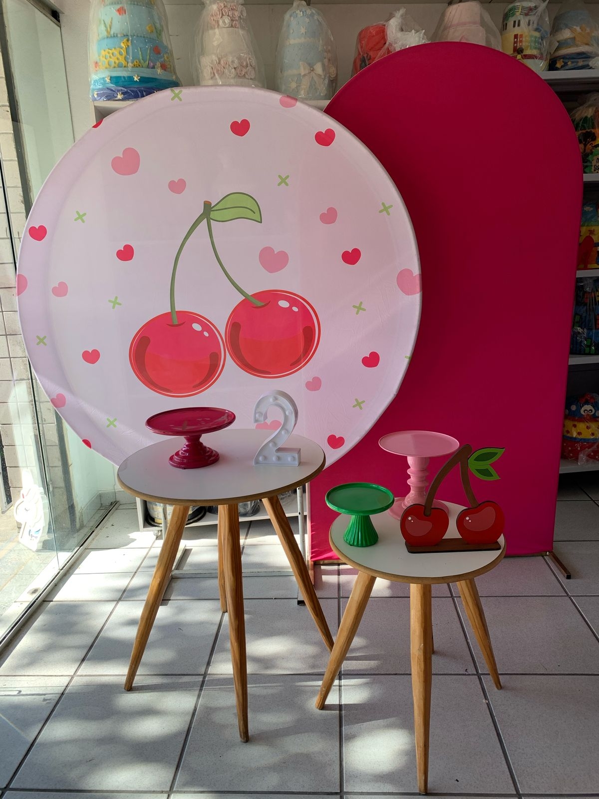 Cerejinha - Boutique festa locações 