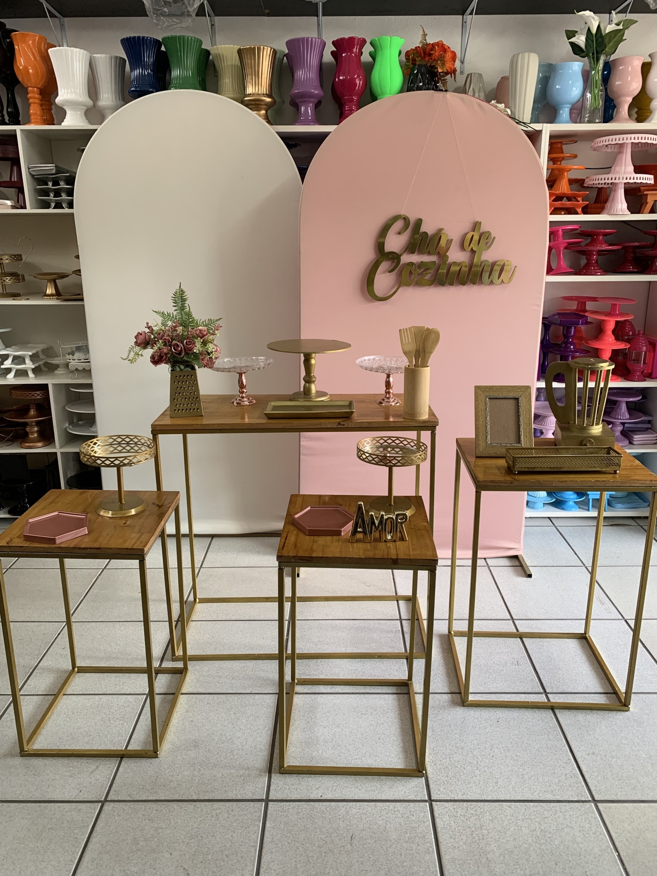 Chá de Cozinha - Boutique festa locações 