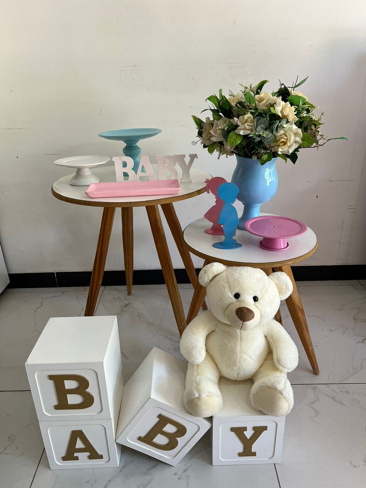 Chá Revelação - Boutique festa locações 