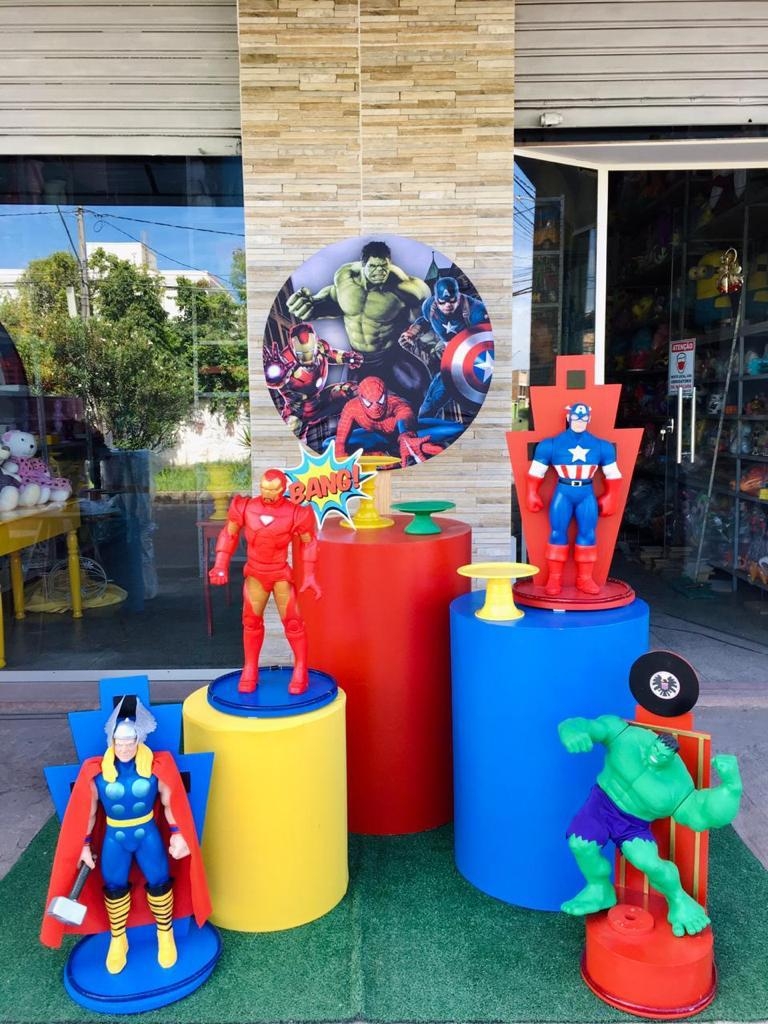 Vingadores - Boutique festa locações 