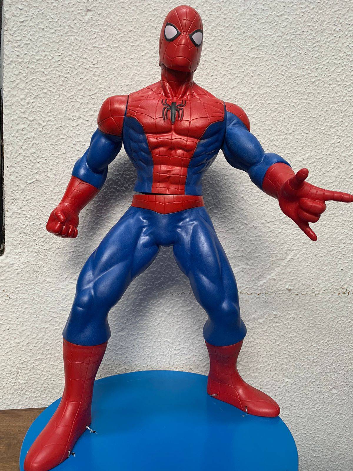 Boneco Homem Aranha Borracha Grande Vingadores - Boutique festa locações 