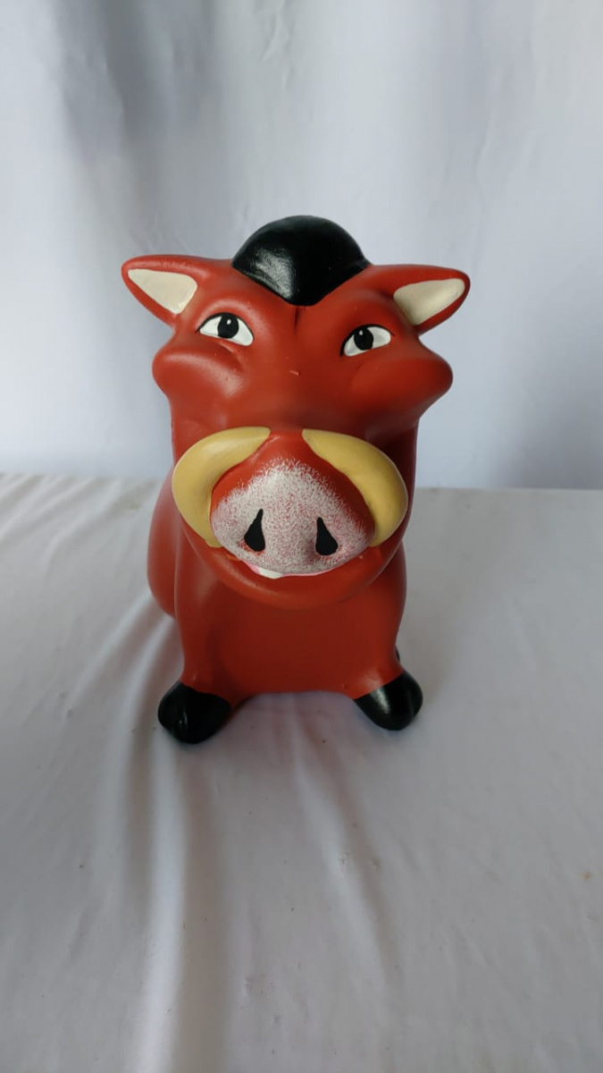 Pumba Porcelana Rei Leão - Boutique festa locações 