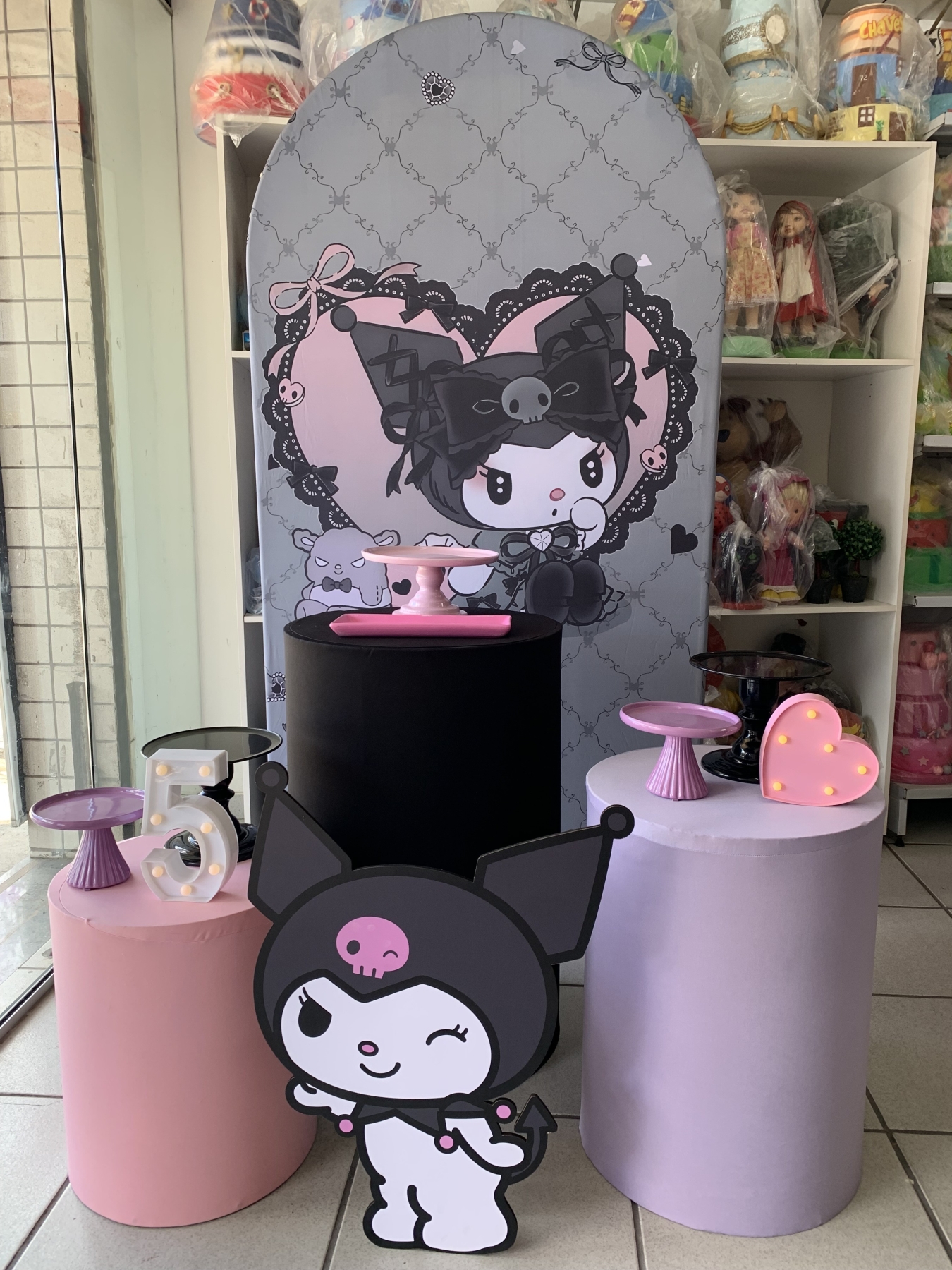 Kuromi - Boutique festa locações 