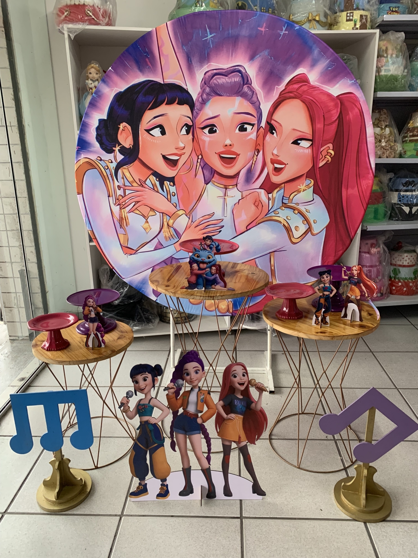 Guerreiras Do Kpop - Boutique festa locações 