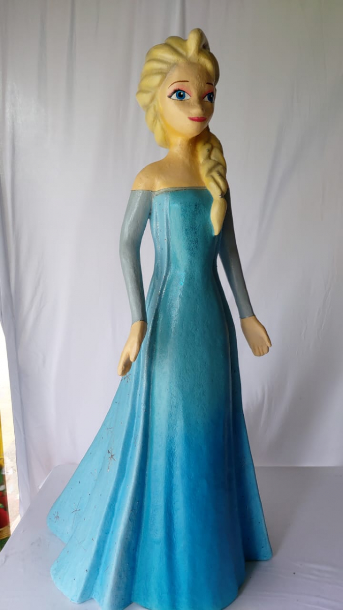 Fibra Elsa Frozen - Boutique festa locações 