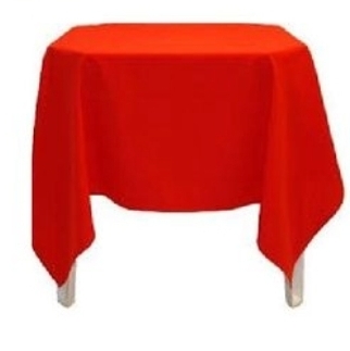 Forro Quadrado 1,50 X 1,50 Vermelho - Boutique festa locações 