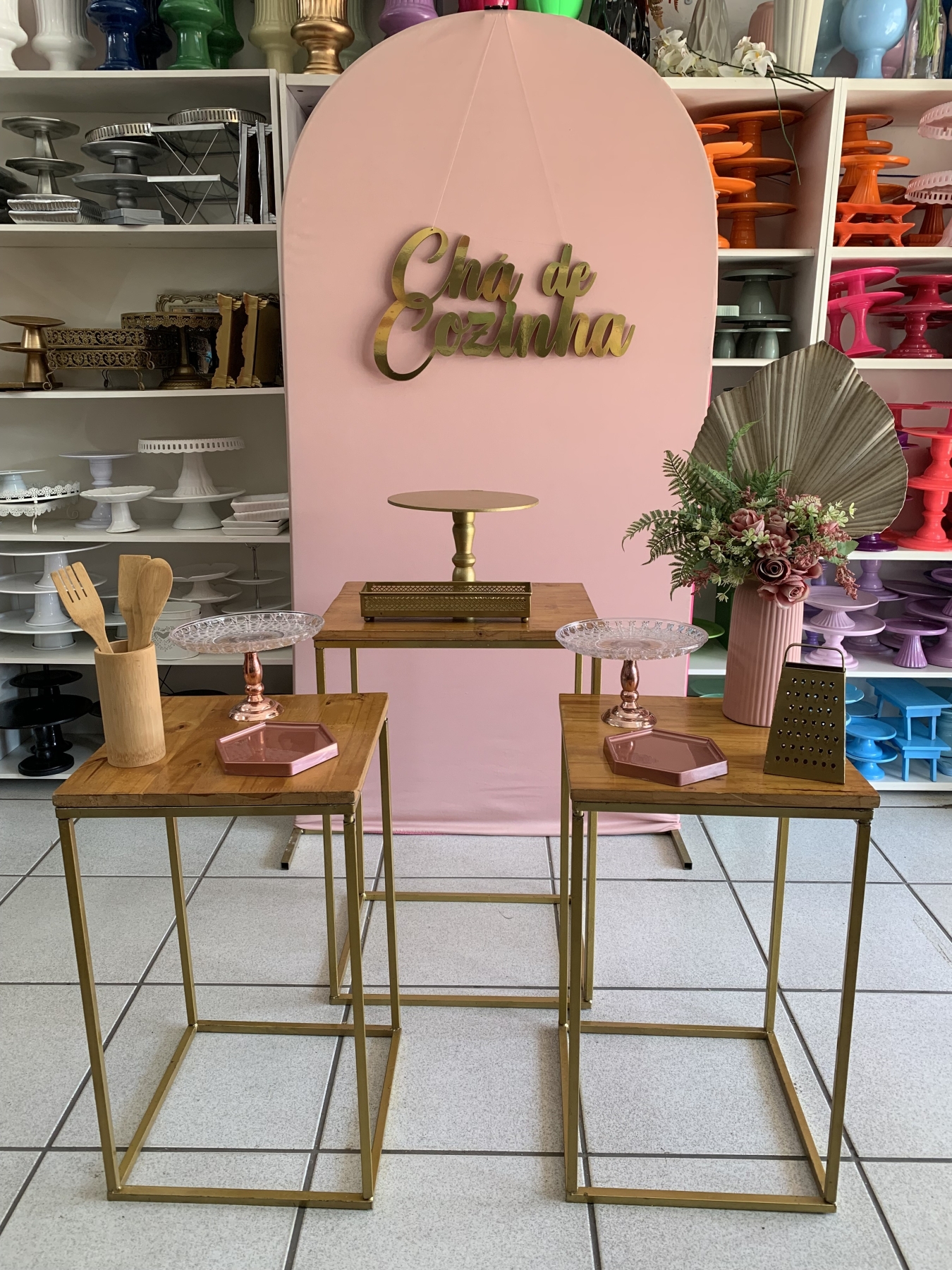 Chá de Cozinha - Boutique festa locações 