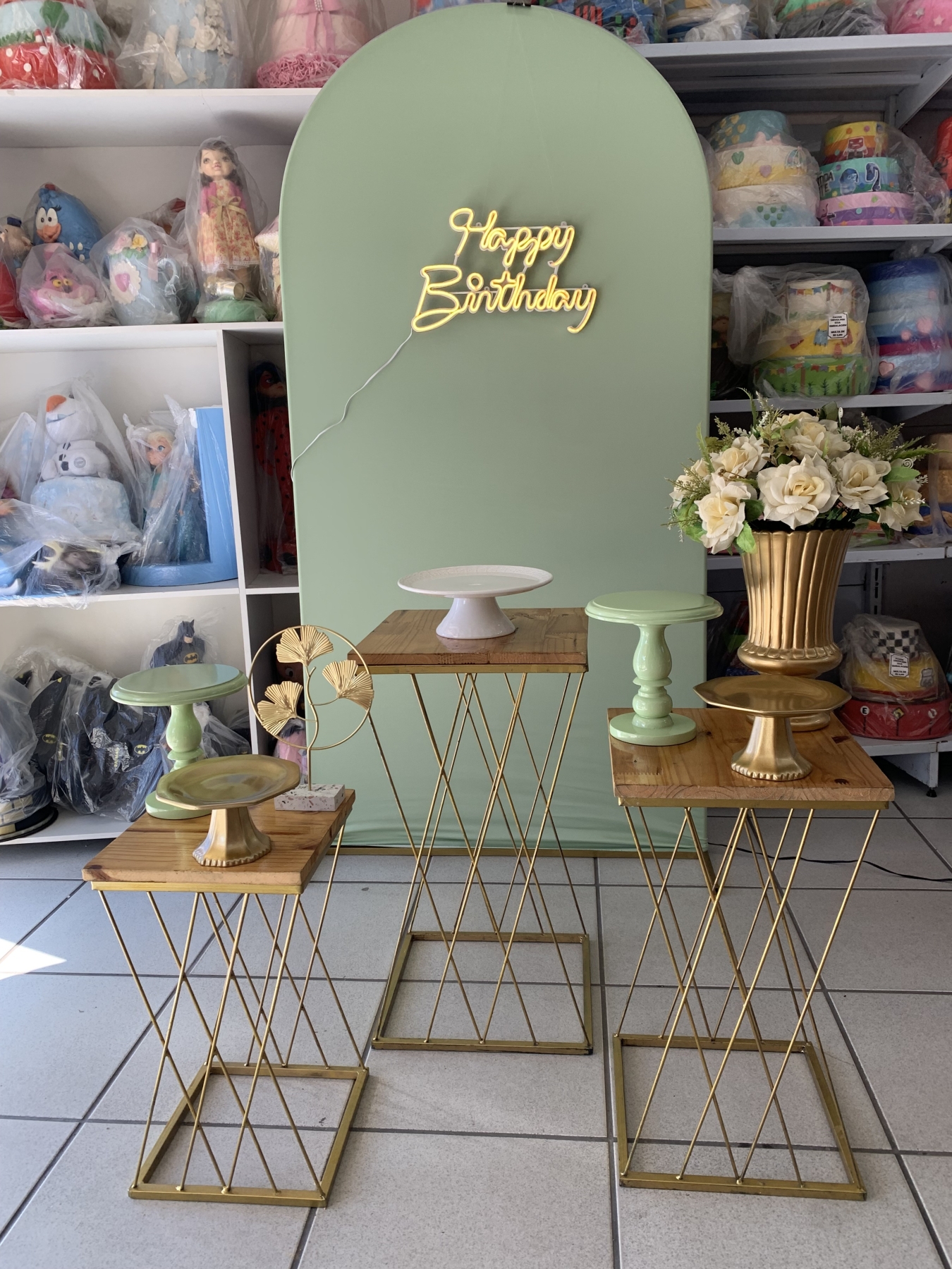 Adulto Verde - Boutique festa locações 