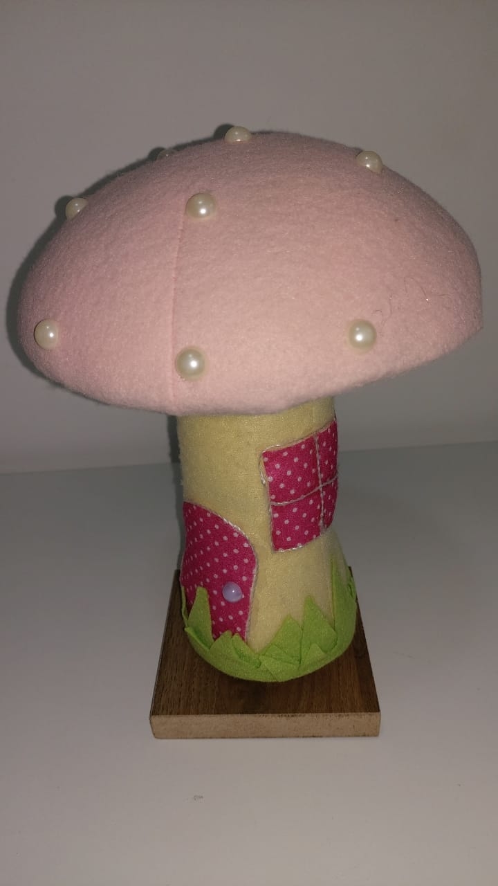 Cogumelo Rosa Jardim - Boutique festa locações 