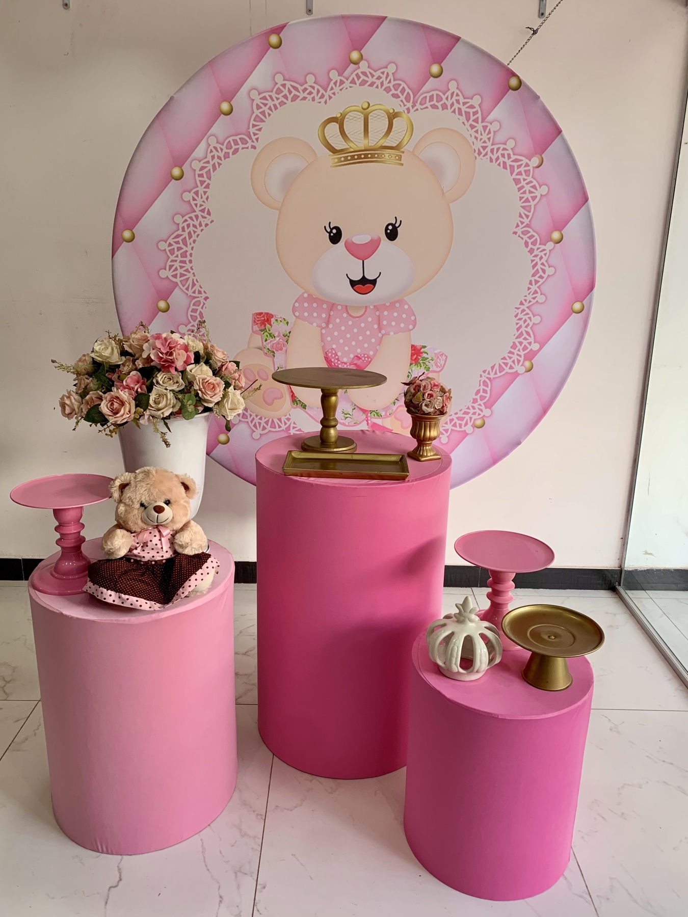 Ursa Princesa - Boutique festa locações 