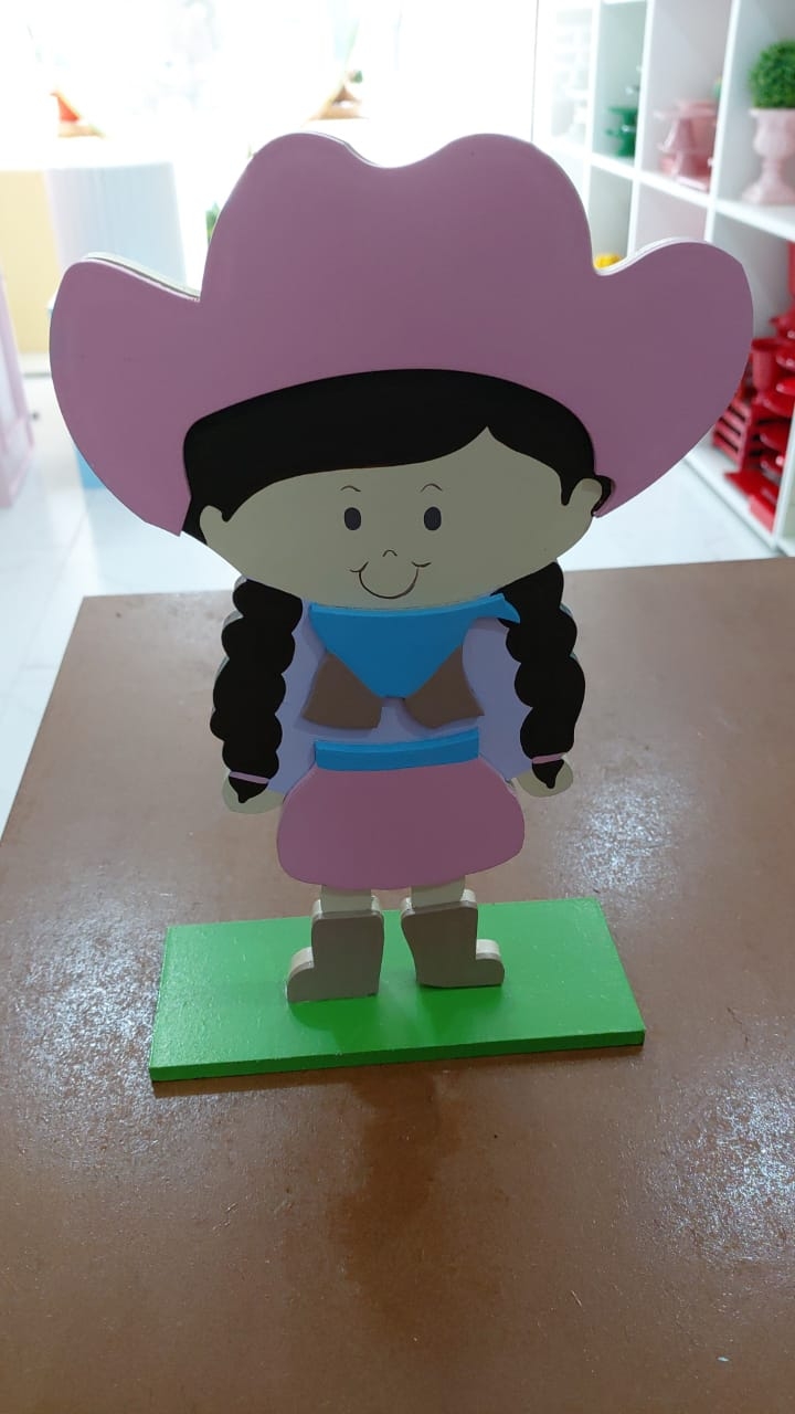 Fazendeira Mdf Fazendinha - Boutique festa locações 