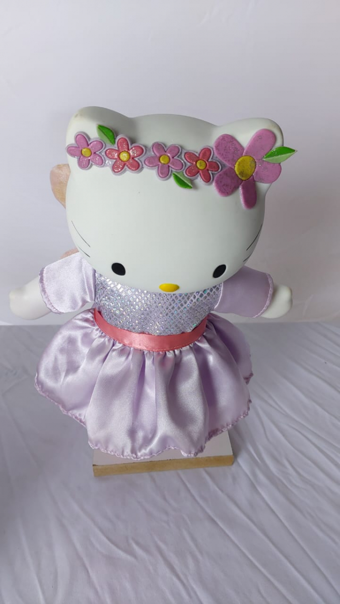 Hello Kitty C/ Vestido - Boutique festa locações 