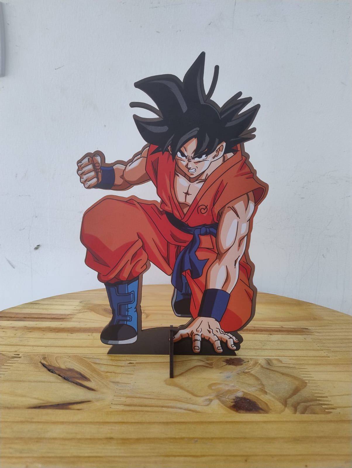 Display de Mesa de Mesa Goku/Dragon Ball Z - Boutique festa locações 
