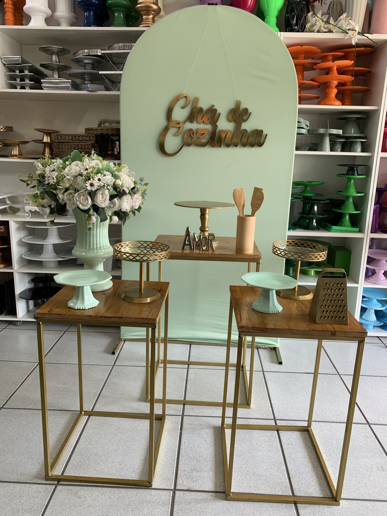 Chá de Cozinha - Boutique festa locações 