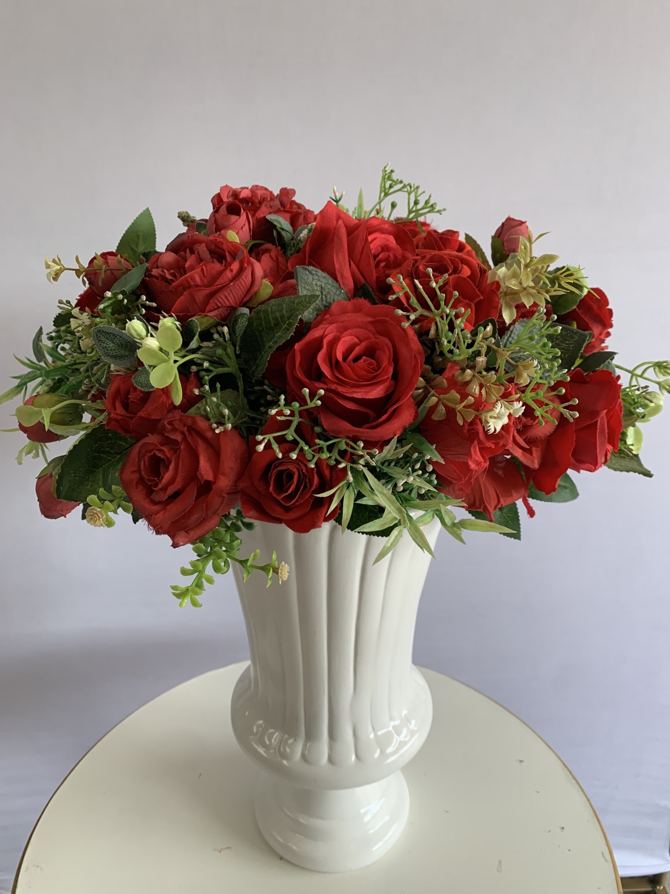 Arranjo de Flor Médio Vermelho - Boutique festa locações 