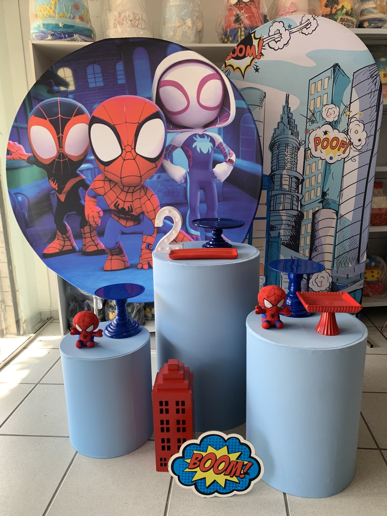Spidey E Seus Amigos Espetaculares - Boutique festa locações 