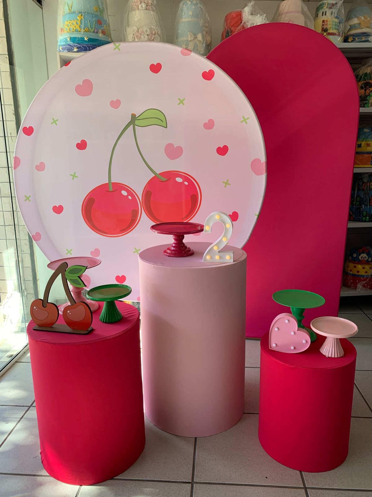Cerejinha - Boutique festa locações 