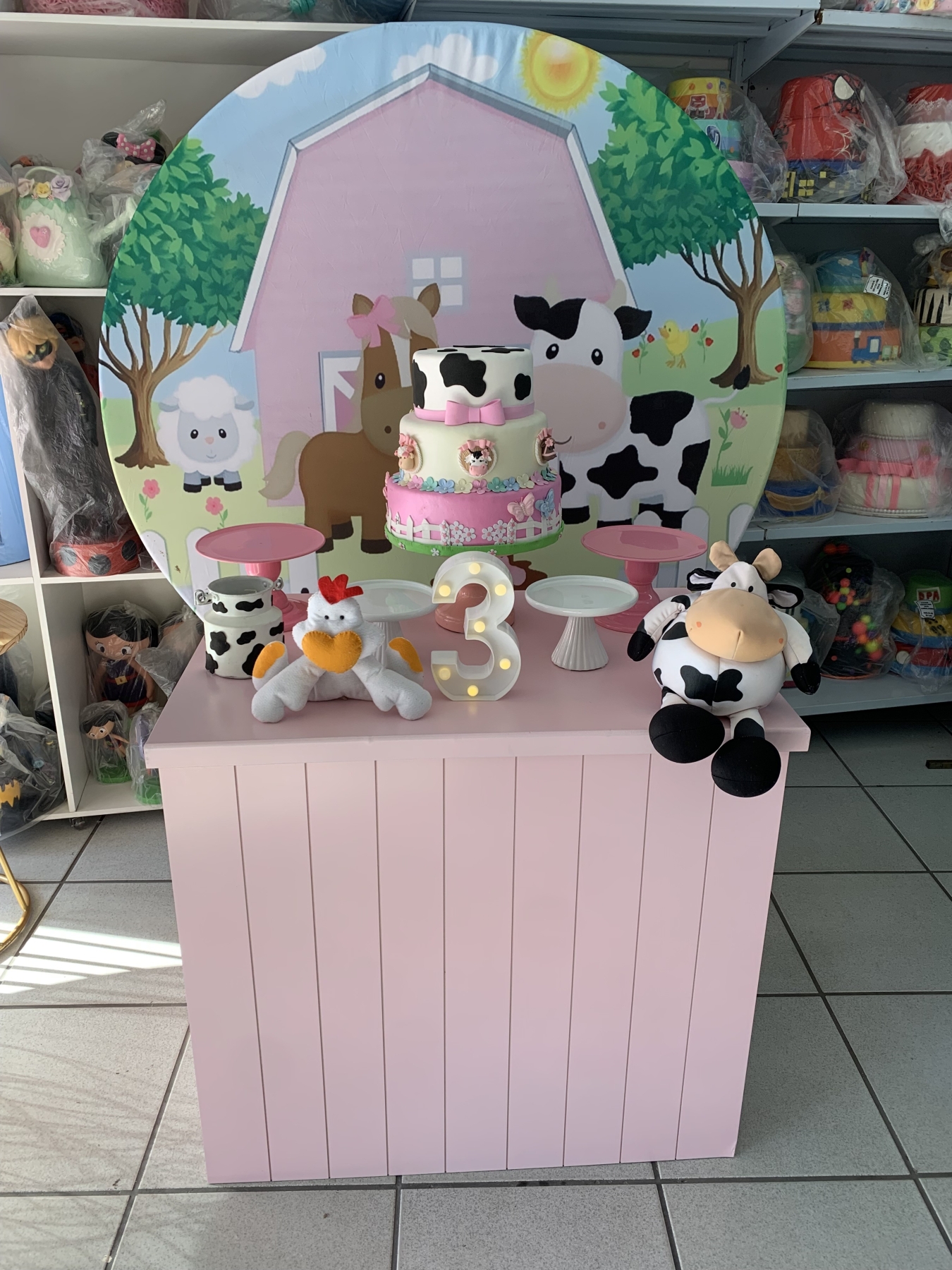 Fazendinha Rosa - Boutique festa locações 