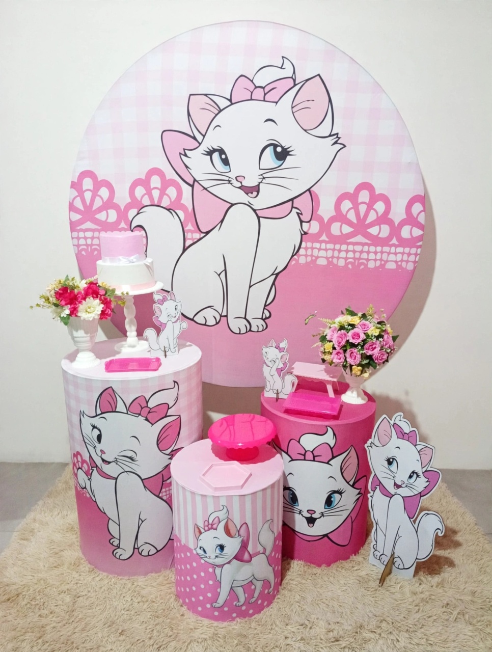 Kit Prata 1 Gata Marrie - Somathe festas 