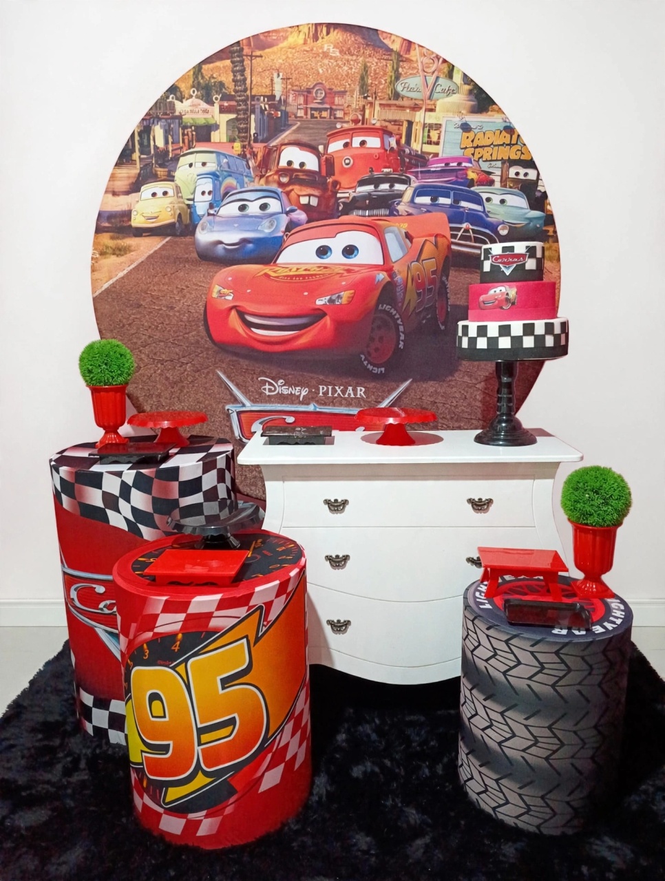 Kit Ouro Carros - Somathe festas 