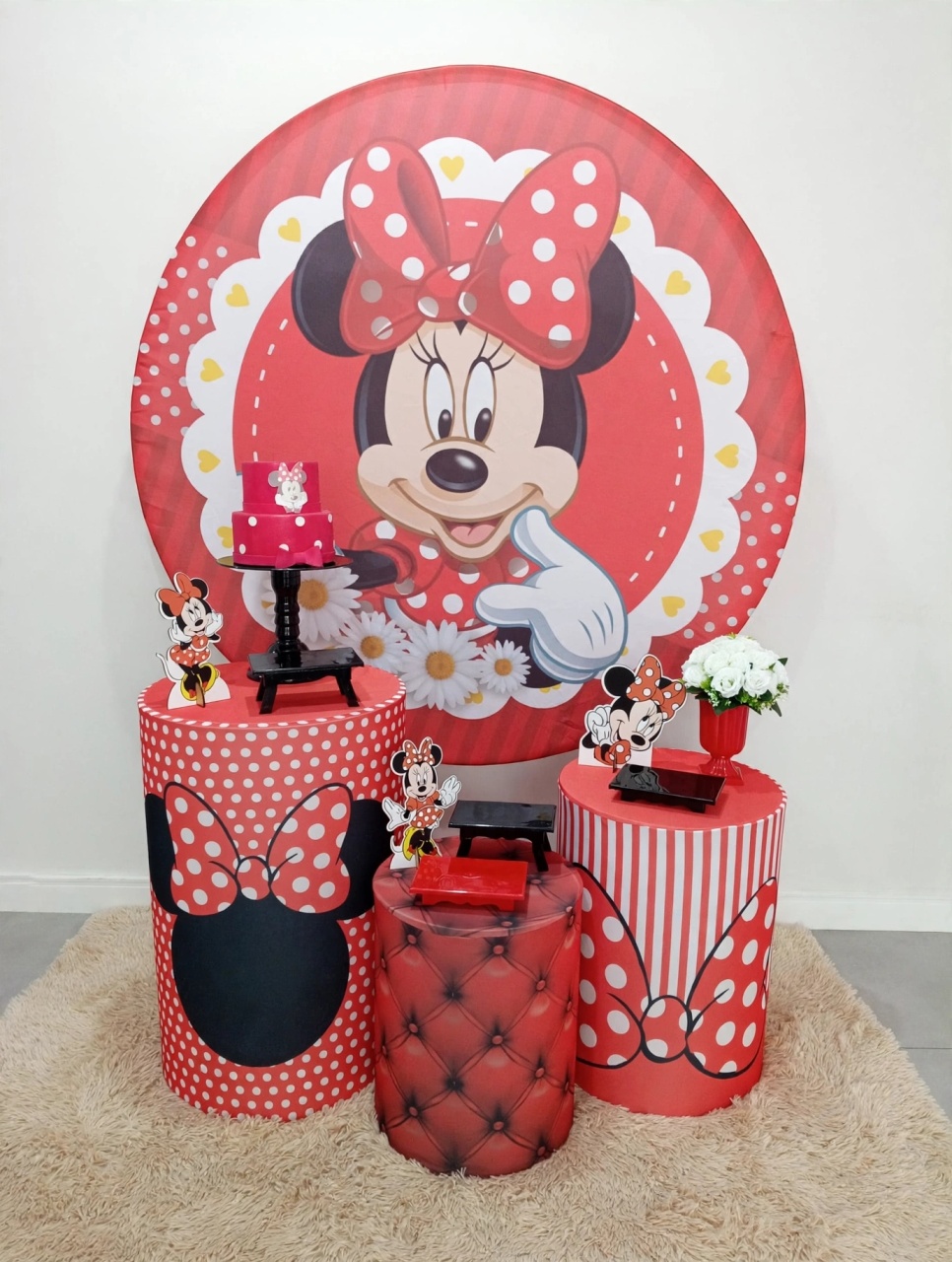 Kit Prata 1 Minnie - Somathe festas 