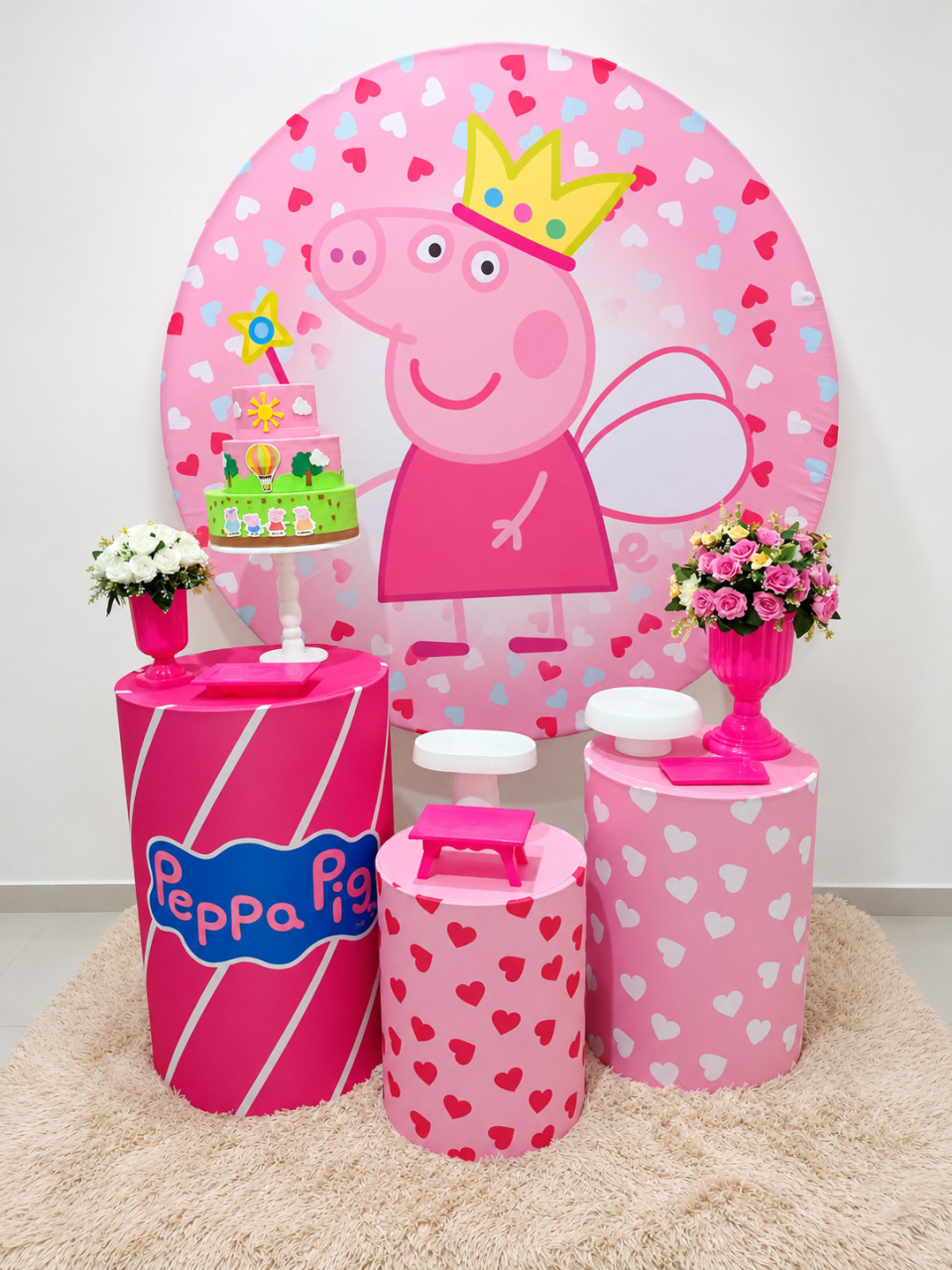 Kit Prata 1 Peppa Pig - Somathe festas 