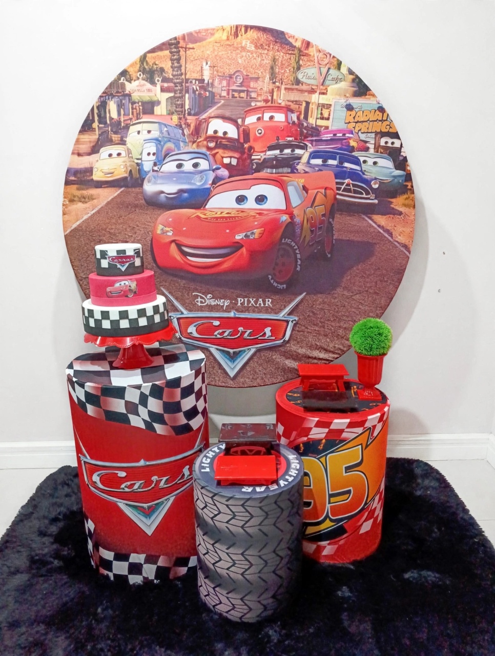 Kit Prata 1 Carros - Somathe festas 