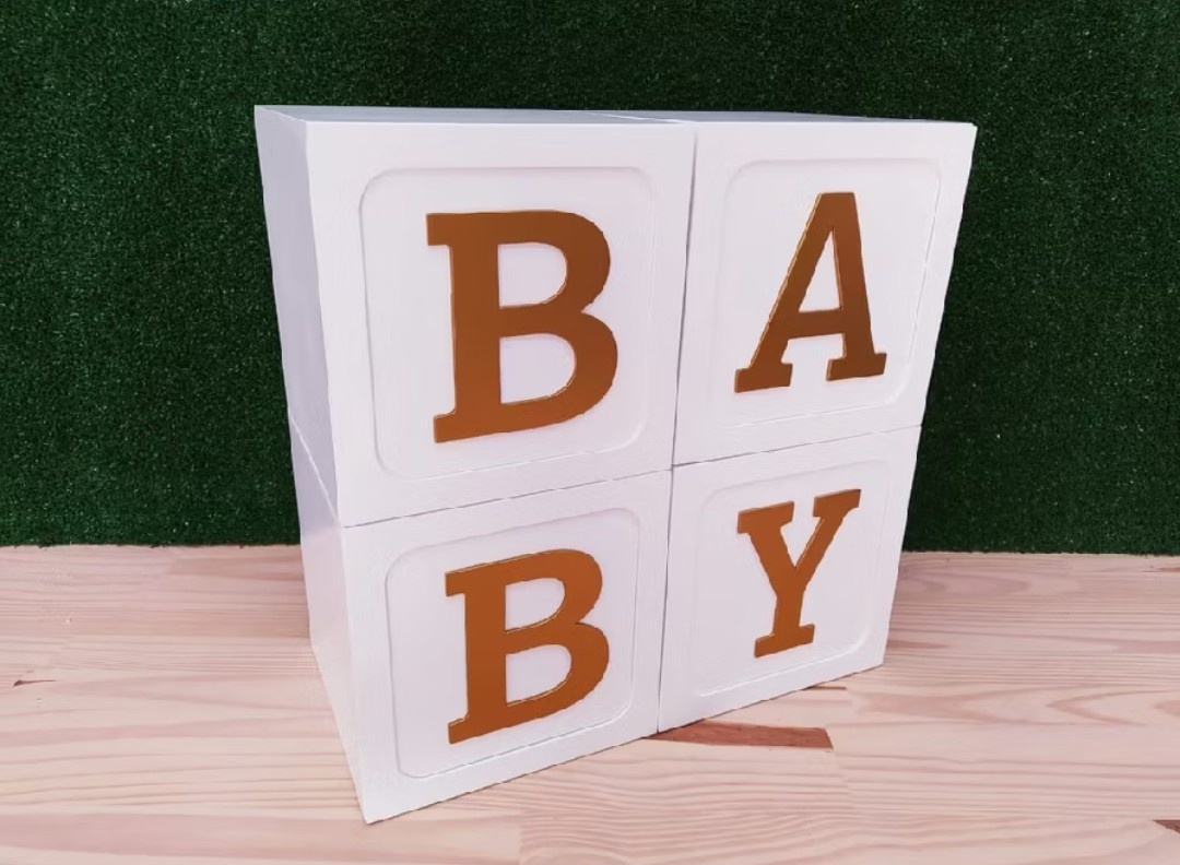 Cubos Baby 30X30 - Somathe festas 