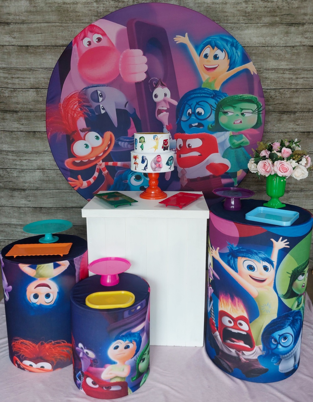 Divertidamente - Kit Prata - Anelan Artes e Decorações