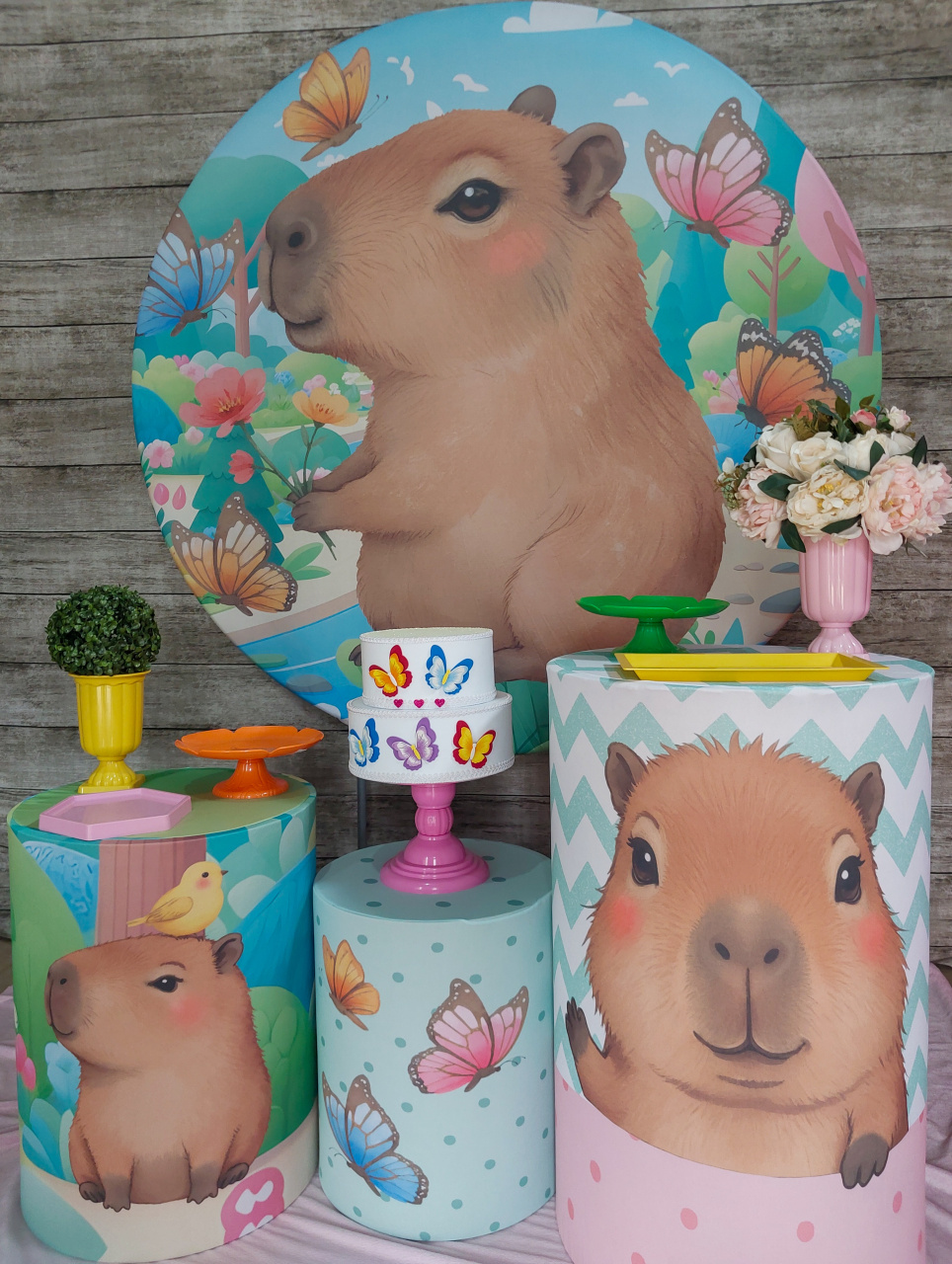 Capivara - Kit Promocional - Anelan Artes e Decorações