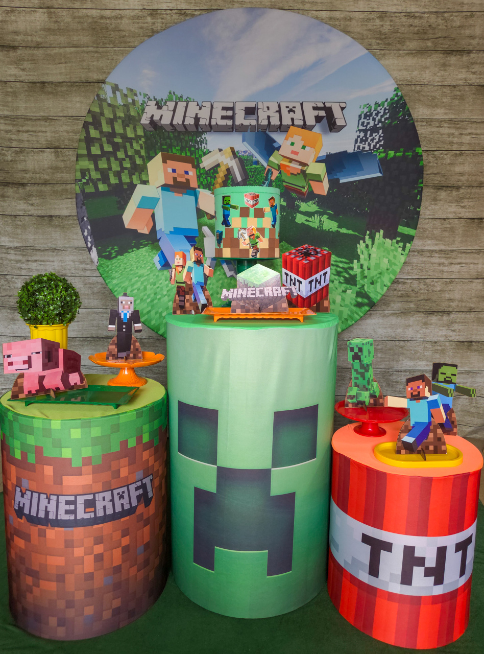 Minecraft - Kit Promocional - Anelan Artes e Decorações