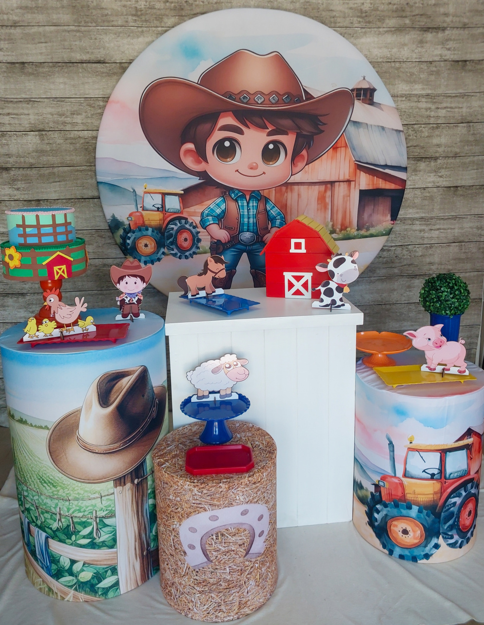 Boiadeirinho - Kit Prata - Anelan Artes e Decorações