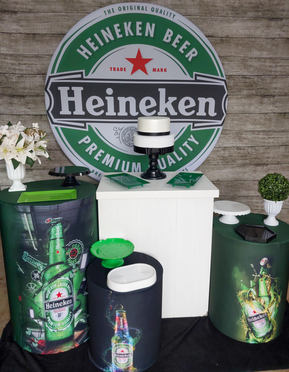 Heineken - Kit Prata - Anelan Artes e Decorações