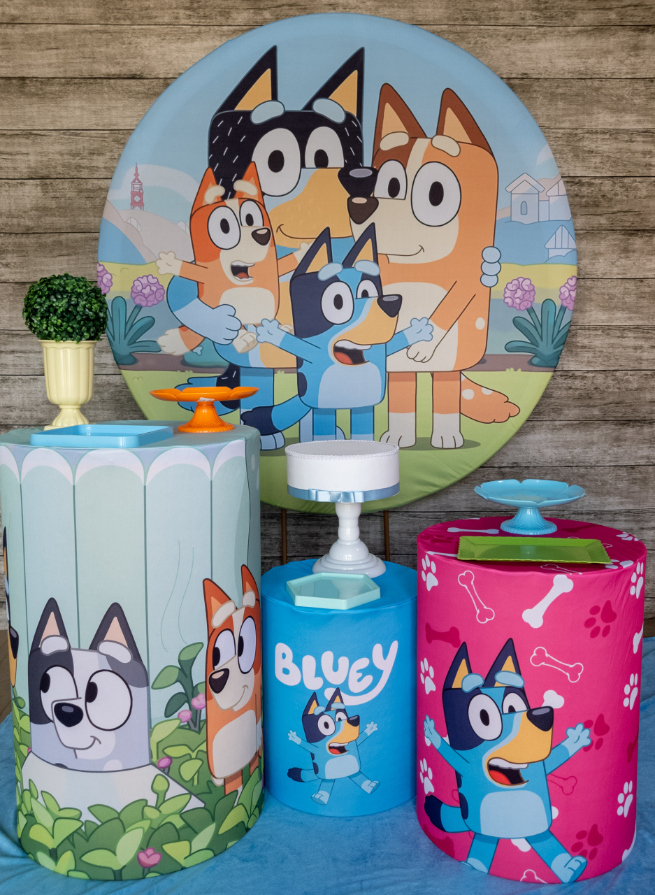 Bluey - Kit Promocional - Anelan Artes e Decorações