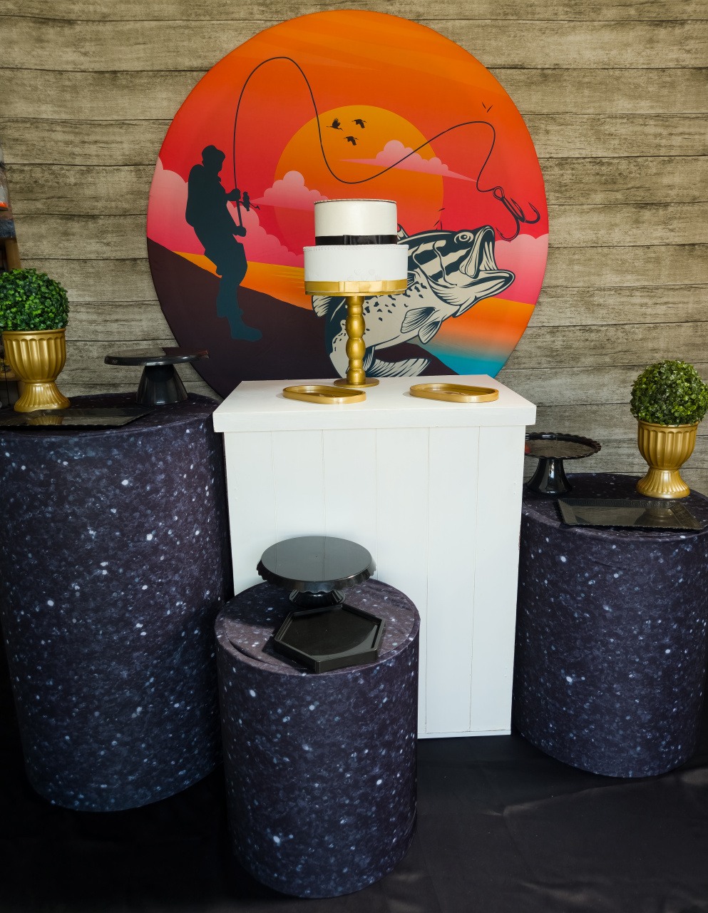 Pescaria 2 - Kit Prata - Anelan Artes e Decorações