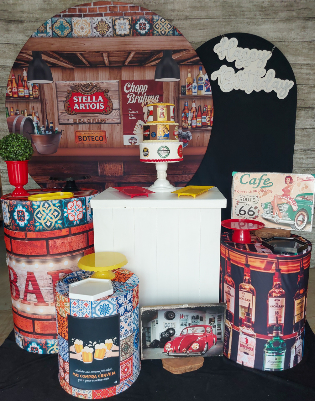 Boteco - Kit Ouro - Anelan Artes e Decorações